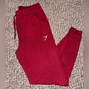 Red Gymshark Joggers